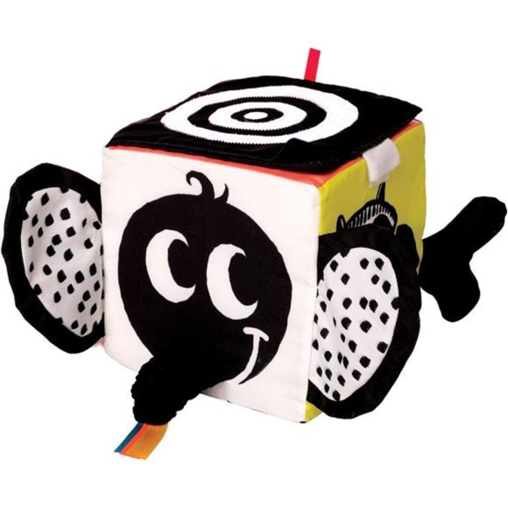 Toy Wimmer-Ferguson Learning Cube Multisensory Soft Baby Activity Toy